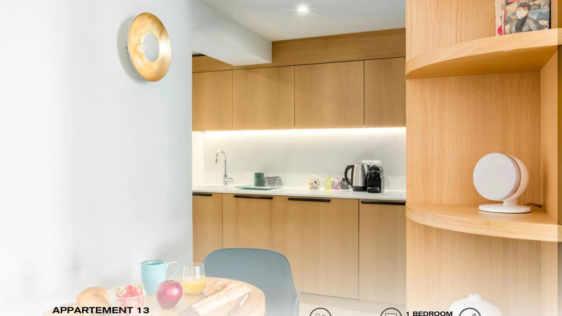 Apartament Beauquartier - Grands Boulevards Paryż
