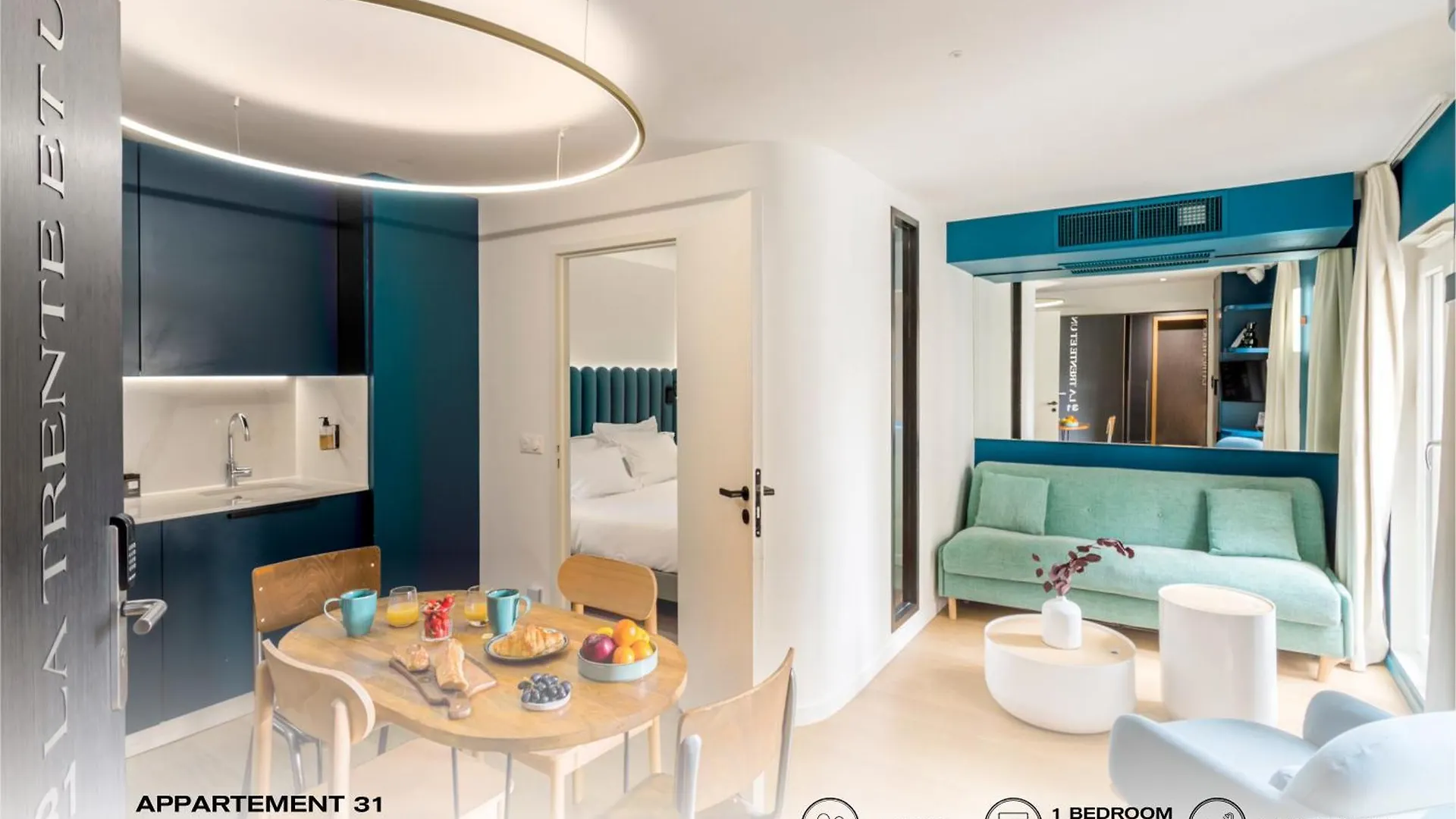 Apartament Beauquartier - Grands Boulevards Paryż